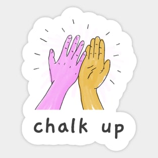 Chalk Up Sticker